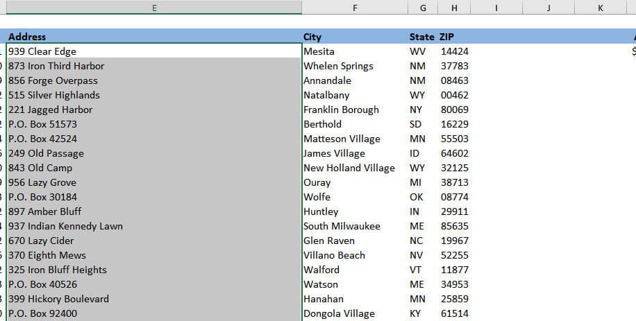 How to Clean Data in Excel - Pasting Remaining Data