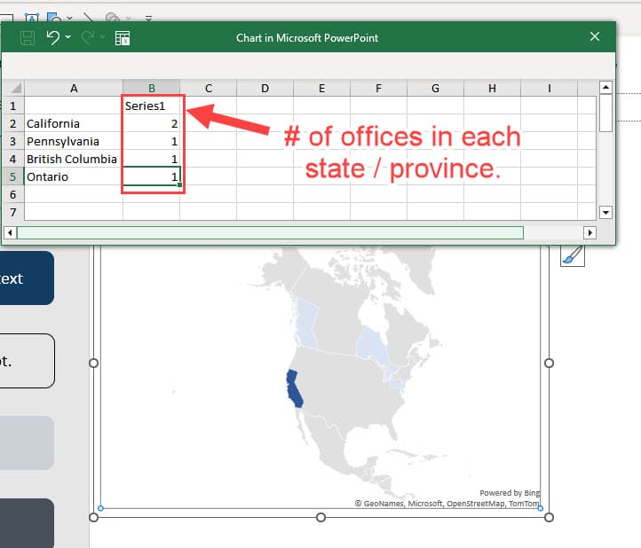 U.S. State and Canadian Province Map